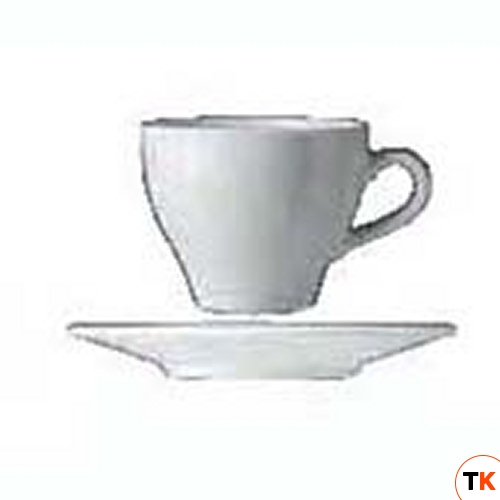 Чашка кофейная 70мл Paula (блюдце d12см) 1700Lub - LUBIANA - 370469