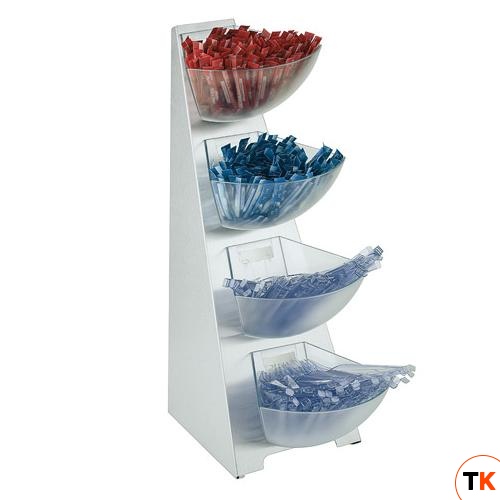 Диспенсер для пакетированных продуктов 19х31х53см, s/s+п/к 11446APS, 03080367 - APS - 359841