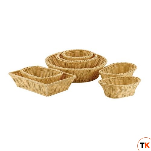 Корзина для хлеба GN 1/2 32,5х26,5см h8см, стэкбл, полиротанг (метал.каркас), без крышки 40152APS - APS - 360741