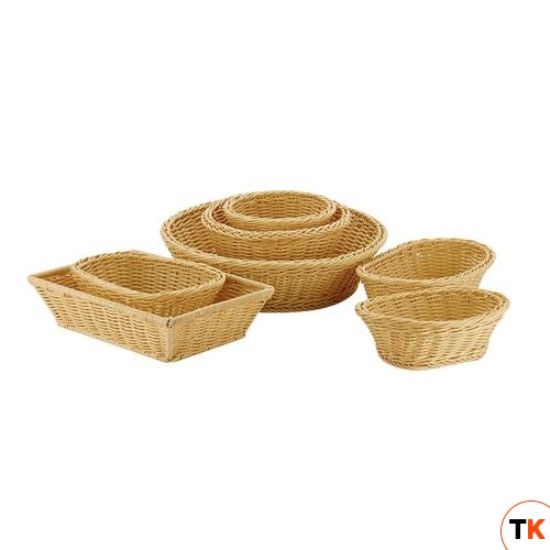 Корзина для хлеба прямоугольная 23x17см h8см, стэкбл., полиротанг 40140APS - APS - 360760