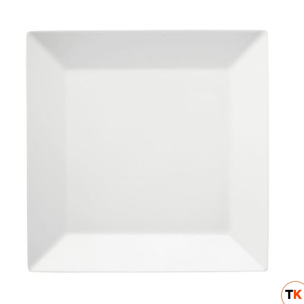 Тарелка мелкая квадратная 31х31см Basico White 0012203160002 - PORVASAL - 368050