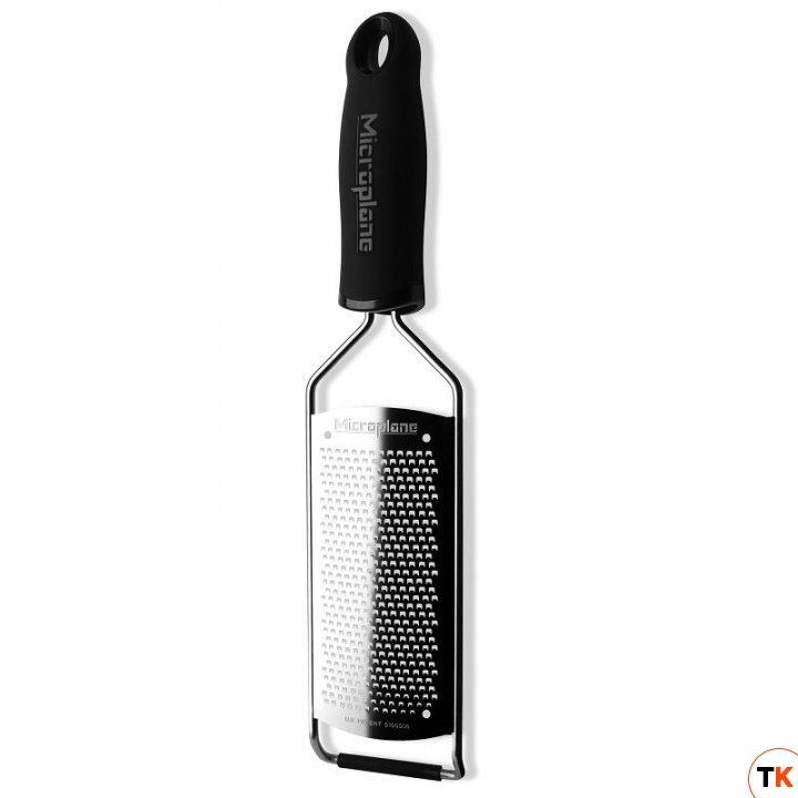 Терка Gourmet мелкая, нерж.сталь, ручка пластиковая, цвет черный 45004 - MICROPLANE - 368321