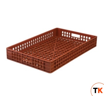 Ящик хлебный 740х460х102 красный 402 - Тара.ру - 389594