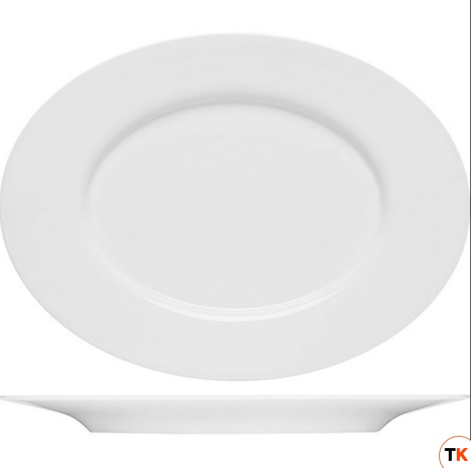 Блюдо овальное «Пьюрити»;фарфор;,L=24см; 03021371 - Bauscher - 398484