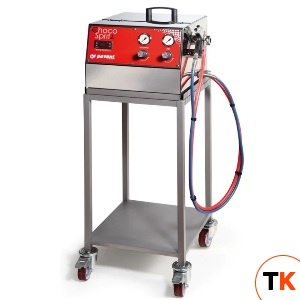 Тележка для аппарата для распыления шоколада CIOCOSPRITZ, 450х420х830мм, нерж. сталь 160100250 - PAVONI - 407332
