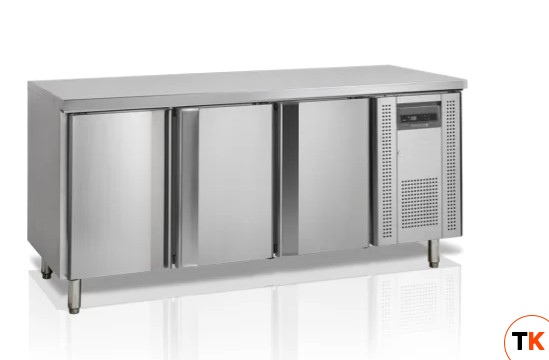 СТОЛ С ОХЛАЖД.ШКАФОМ TEFCOLD CK7310/-SP+ВЫДВ. ЯЩИКИ 12530 В 1 СЕКЦИИ - Tefcold - 409284
