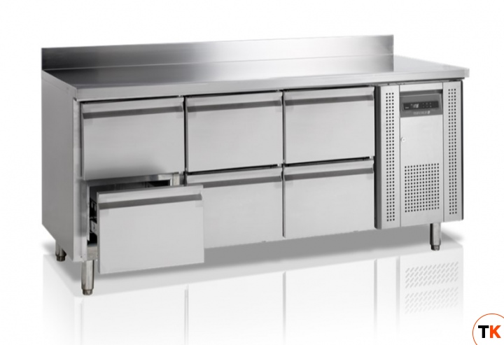 СТОЛ С ОХЛАЖД.ШКАФОМ TEFCOLD CK7360 - Tefcold - 411150