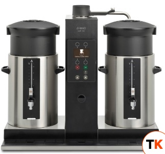 КОФЕВАРКА ANIMO CB 2X10 МОРСКАЯ 3~ 440V ПИЛОТНЫЙ ВОЛЬТАЖ 230V - Animo - 353230