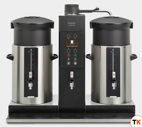 КОФЕВАРКА ANIMO CB 2x10W МОРСКАЯ 3~ 400V ПИЛОТНЫЙ ВОЛЬТАЖ 230V - Animo - 377967