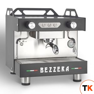 КОФЕМАШИНА АВТОМАТ BEZZERA MODA DE 1GR ЧЕРНАЯ МАТОВАЯ+ЭКОНОМАЙЗ+ПОДСВЕТ 1ФАЗА - BEZZERA - 410325