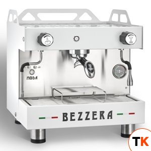 КОФЕМАШИНА ПОЛУАВТОМАТ BEZZERA MODA PM 1GR БЕЛАЯ+ЭКОНОМАЙЗ+ПОДСВЕТ 1ФАЗА - BEZZERA - 410332