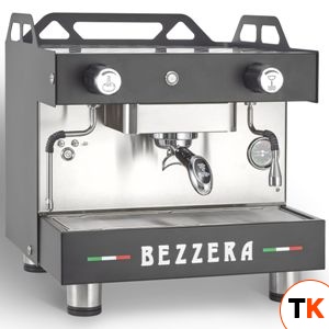 КОФЕМАШИНА ПОЛУАВТОМАТ BEZZERA MODA PM 1GR ЧЕРНАЯ МАТОВАЯ+ЭКОНОМАЙЗ+ПОДСВЕТ 1ФАЗА - BEZZERA - 410331