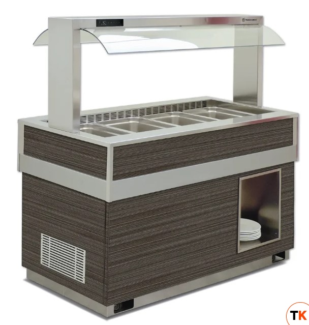 СТОЛ ШВЕД. ОХЛАЖДАЕМЫЙ TECFRIGO FUTURA 4 VT - Tecfrigo - 413877