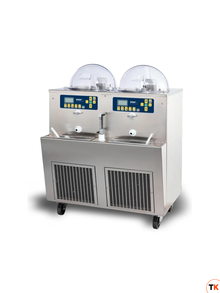 ФРИЗЕР ВИТРИНА ДЛЯ МОРОЖЕНОГО НА 2 ВКУСА STAF59 GLS2 LX A - STAFF ICE SYSTEMS - 421396