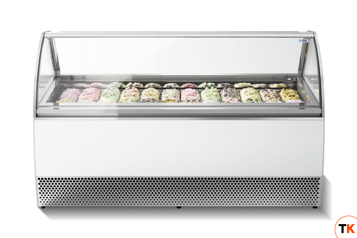 ВИТРИНА ДЛЯ МОРОЖЕНОГО ISA MILLENIUM VG LX 220 H135 SLIDING DOORS - ISA - 421571