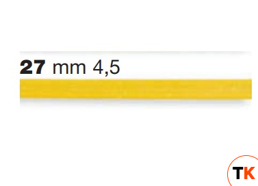 ФОРМА LA MONFERRINA ДЛЯ Р6/P12 TAGLIATELLE 4,5 MM 27 БРОНЗА - LA MONFERRINA. - 422311