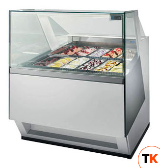ВИТРИНА ДЛЯ МОРОЖЕНОГО ISA DIVA VG PLUS L120 H125 - ISA - 215970