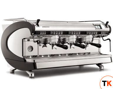 КОФЕМАШИНА AURELIA WAVE 3GR V/ ЧЕРНЫЙ+ПОДСВЕТКА+ВЫСОКАЯ ГРУППА 1Ф - Nuova Simonelli - 423049