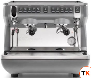 КОФЕМАШИНА APPIA LIFE COMPACT 2GR V/ МЕТАЛЛИК+ЭКОНОМАЙЗЕР+ВЫСОКАЯ ГРУППА 1Ф 281870 - Nuova Simonelli - 424650