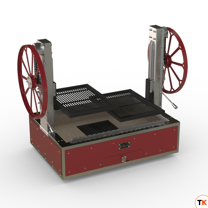 ГРИЛЬ УГОЛЬНЫЙ GRILLVETT CORVETTE M2 - GRILLVETT - 422843