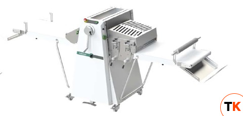 ТЕСТОРАСКАТКА ROLLMATIC R62-T/12 + ЛОТКИ ДЛЯ МУКИ SP62 - Rollmatic - 426207