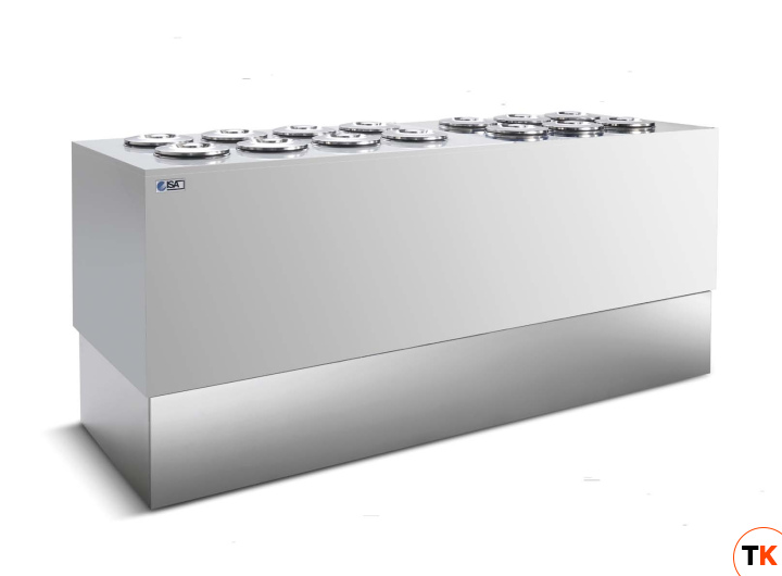ВИТРИНА ДЛЯ МОРОЖЕНОГО ISA SWEETDREAMS H96 8(+8) T2 UCB, БЕЗ ОТДЕЛКИ И СТЕКЛА - ISA - 427613