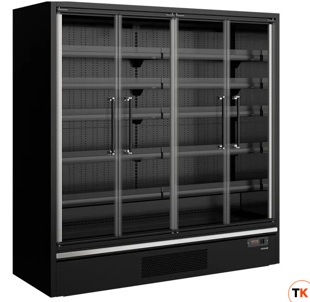ГОРКА ХОЛОДИЛЬНАЯ ПРИСТЕННАЯ TEFCOLD GALAXY+ GP20FGD BLACK - Tefcold - 432396