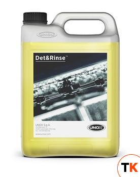 СРЕДСТВО МОЮЩЕЕ И ОПОЛАСКИВАЮЩЕЕ DET&RINSE PLUS (КАНИСТРА) UNOX DB1016A0 - UNOX - 436290