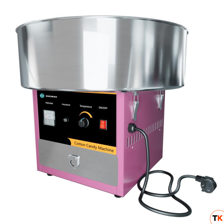 АППАРАТ ДЛЯ ПРОИЗВОДСТВА САХАРНОЙ ВАТЫ HURAKAN HKN-C2E - Hurakan - 434557