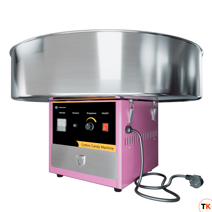 АППАРАТ ДЛЯ ПРОИЗВОДСТВА САХАРНОЙ ВАТЫ HURAKAN HKN-C3E - Hurakan - 434558