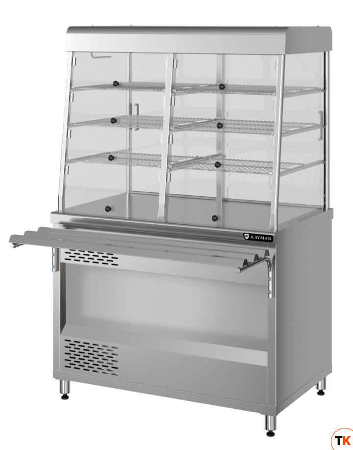ВИТРИНА ХОЛОДИЛЬНАЯ ЗАКРЫТАЯ KAYMAN ВХ-1500-З-МХ - Kayman - 435443