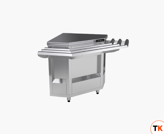 ПРИЛАВОК НЕЙТРАЛЬНЫЙ KAYMAN ПНВШ-90-МХ ВНЕШНИЙ УГЛОВОЙ - Kayman - 435457