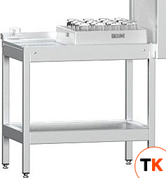 СТОЛ ДЛЯ ЧИСТОЙ ПОСУДЫ ДЛЯ КУПОЛЬНЫХ П/М KAYMAN МОЙДОДЫР СПМ-КЧ 630 - Kayman - 436310