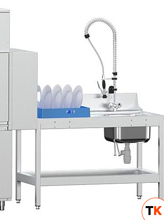 СТОЛ ПРЕДМОЕЧНЫЙ ДЛЯ ТУНЕЛЬНЫХ П/М KAYMAN МОЙДОДЫР СПМ-ТП 1300 - Kayman - 436316