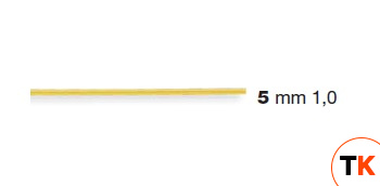 ФОРМА LA MONFERRINA ДЛЯ P6/P12 SPAGHETTI 1 MM 5 БРОНЗА - LA MONFERRINA. - 436556