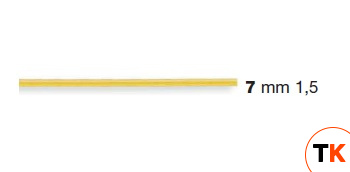 ФОРМА LA MONFERRINA ДЛЯ P6/P12 SPAGHETTI 1,5 MM 7 БРОНЗА - LA MONFERRINA. - 436558