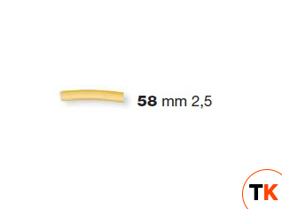 ФОРМА LA MONFERRINA ДЛЯ P6/P12 BUCATINI/SEDANINI LISCI 2,5 MM 58 БРОНЗА - LA MONFERRINA. - 436580