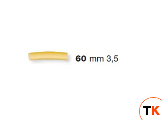 ФОРМА LA MONFERRINA ДЛЯ P6/P12 BUCATINI/SEDANINI LISCI 3,5 MM 60 БРОНЗА - LA MONFERRINA. - 436581