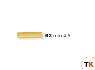 ФОРМА LA MONFERRINA ДЛЯ P6/P12 BUCATINI/SEDANINI LISCI 4,5 MM 62 БРОНЗА - LA MONFERRINA. - 436582
