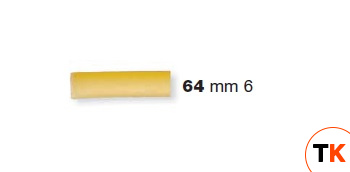 ФОРМА LA MONFERRINA ДЛЯ P6/P12 SEDANINI LISCI 6 MM 64 БРОНЗА - LA MONFERRINA. - 436584