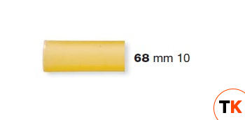 ФОРМА LA MONFERRINA ДЛЯ P6/P12 ZITI/TUBI 10 MM 68 БРОНЗА - LA MONFERRINA. - 436586