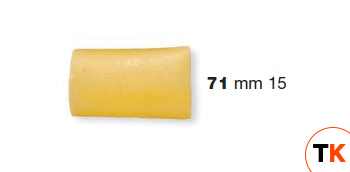 ФОРМА LA MONFERRINA ДЛЯ P6/P12 TUBI 15 MM 71 БРОНЗА - LA MONFERRINA. - 436588