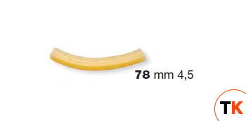 ФОРМА LA MONFERRINA ДЛЯ P6/P12 SEDANINI RIGATI 4,5 MM 78 БРОНЗА - LA MONFERRINA. - 436591