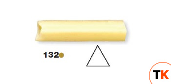 ФОРМА LA MONFERRINA ДЛЯ P6/P12 TUBI TRIANGOLARI LISCI 10 MM 132 БРОНЗА - LA MONFERRINA. - 436600