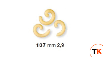 ФОРМА LA MONFERRINA ДЛЯ P6/P12 GRAMIGNA 2,9 MM 137 БРОНЗА - LA MONFERRINA. - 436602