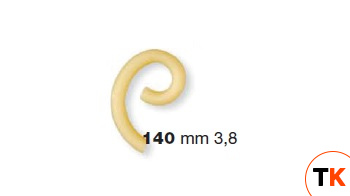 ФОРМА LA MONFERRINA ДЛЯ P6/P12 GRAMIGNA 3,8 MM 140 БРОНЗА - LA MONFERRINA. - 436604