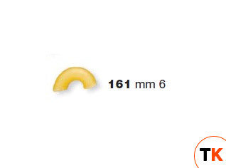 ФОРМА LA MONFERRINA ДЛЯ P6/P12 CURVI LISCI 6 MM 161 БРОНЗА - LA MONFERRINA. - 436606