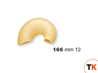 ФОРМА LA MONFERRINA ДЛЯ P6/P12 CURVI LISCI 12 MM 166 БРОНЗА - LA MONFERRINA. - 436609