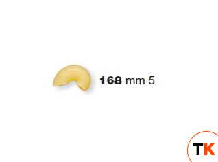 ФОРМА LA MONFERRINA ДЛЯ P6/P12 CURVI RIGATI 5 MM 168 БРОНЗА - LA MONFERRINA. - 436610