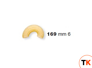 ФОРМА LA MONFERRINA ДЛЯ P6/P12 CURVI RIGATI 6 MM 169 БРОНЗА - LA MONFERRINA. - 436611